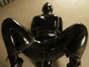 Rubber Lady Bondage
